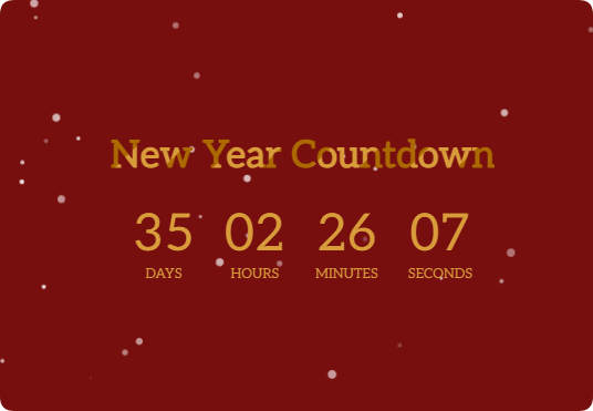 2025元旦倒计时雪花背景特效源码-颜夕资源网-第17张图片 2025元旦倒计时雪花背景特效源码-颜夕资源网-第17张图片