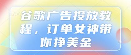 谷歌广告投放教程，订单女神带你挣美金-颜夕资源网-第18张图片