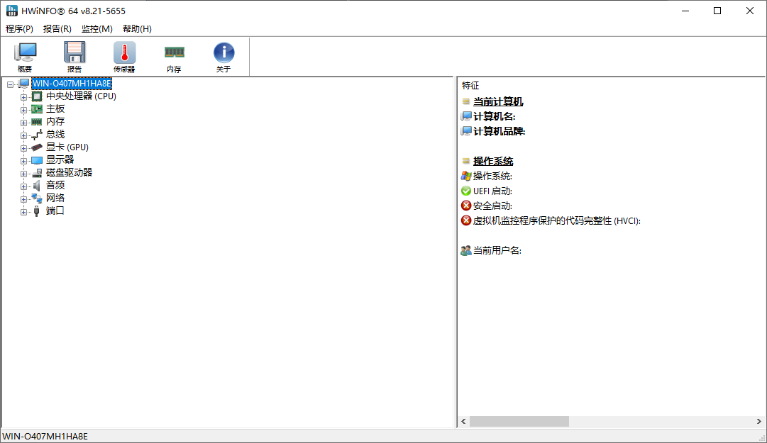 HWiNFO 专业系统信息诊断工具 v8.21.5655 便携版-颜夕资源网-第18张图片