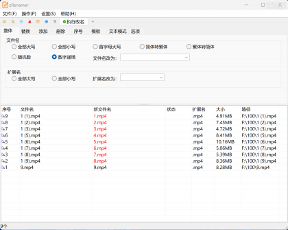 zRenamer v1.0 绿色版 | 批量改名工具中文版-颜夕资源网-第19张图片