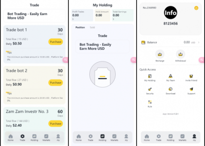 海外版AI量化区块链系统源码 UI精美-颜夕资源网-第19张图片