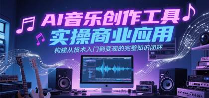 AI音乐创作工具实操商业应用，构建从技术入门到变现的完整知识闭环-颜夕资源网-第18张图片