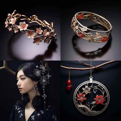 463个Midjourney珠宝摄影提示词：覆盖全品类珠宝，AI设计秒出专业效果-颜夕资源网-第23张图片